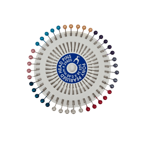 Pony Pearlised Head Pins