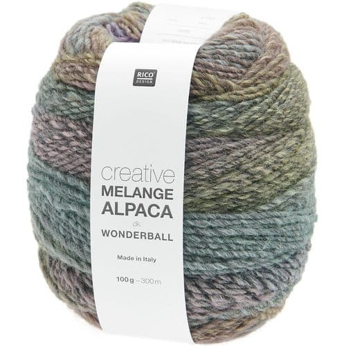 Rico Creative Melange Alpaca Wonderball DK - 100g