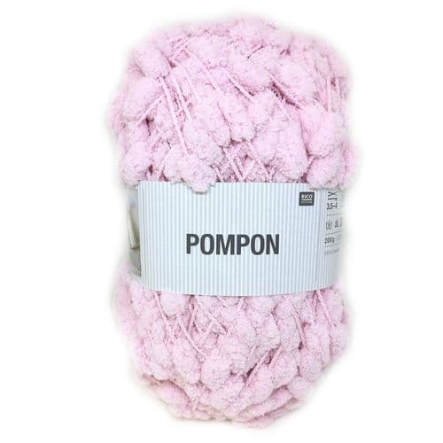 Rico Creative Pompon Plain Shades - 200g Ball - All Shades