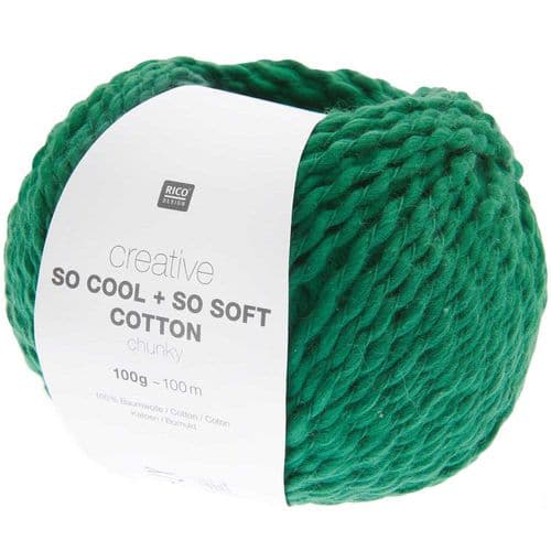 Rico Creative So Cool + So Soft Cotton Chunky - 100g - ALL Shades