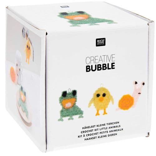 Rico Crochet Kit Bubble "Little Animals"