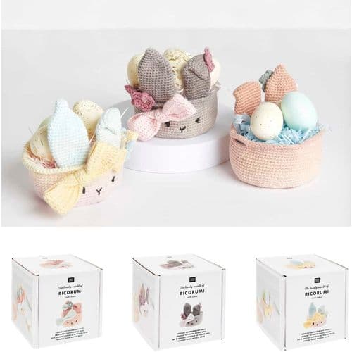 Rico Crochet Kit Easter Basket