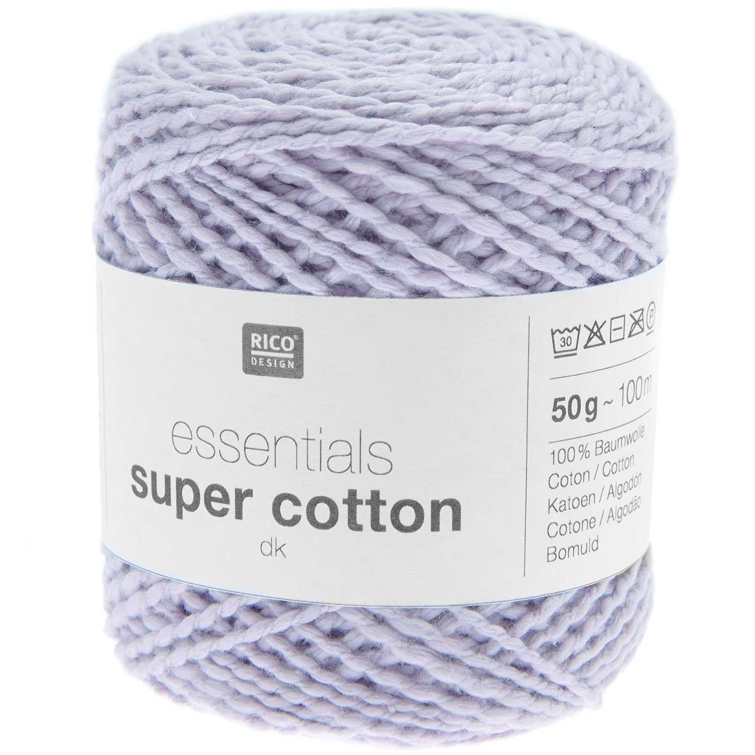 Rico Essentials Super Cotton DK 50g All Shades