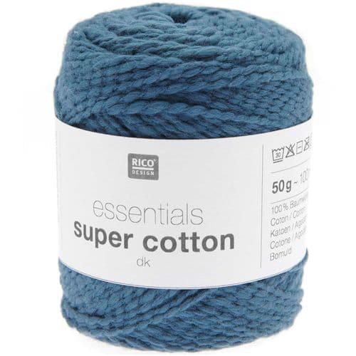 Rico Essentials Super Cotton DK - 50g - All Shades