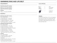 Rico Swimming Ring & Life Belt Toy Crochet Pattern in Creative Bubble (858)