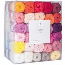 Ricorumi Amigurumi Crochet Cotton DK - 60 Piece Set