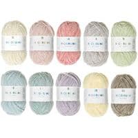 Ricorumi Amigurumi Nilli Nilli 10 Piece Box Set - Pastel (016)
