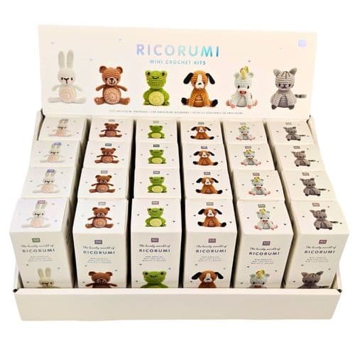 Ricorumi Mini Crochet Kit - 6 Designs