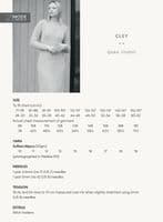 Rowan Ladies Cley Dress Knitting Booklet in Softest Alpaca (MIP30)