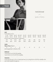 Rowan Ladies Fakenham  Sweater Knitting Booklet in Alpaca Haze (MIP11)