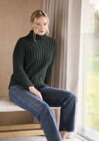 Rowan Ladies Hale Jumper Knitting Booklet in Softest Alpaca (MIP31)