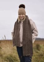 Rowan Ladies Highoak + Isle Scarf and Hat Knitting Booklet in Chunky Wool (MIP21)