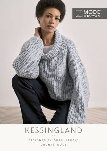 Rowan Ladies Kessingland Jumper Knitting Booklet in Chunky Wool (MIP25)