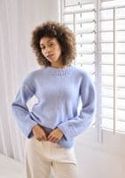 Rowan Ladies Ludham Jumper Knitting Booklet in Softest Alpaca (MIP33)