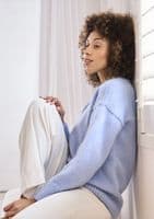 Rowan Ladies Ludham Jumper Knitting Booklet in Softest Alpaca (MIP33)