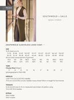 Rowan Ladies Southwood + Salle Scarf and Coat Knitting Booklet in Chunky Wool (MIP19)