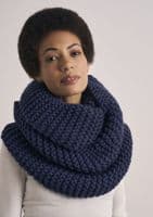 Rowan Ladies Thorpeness + Lowestoft Scarf and Hat Knitting Booklet in Chunky Wool (MIP24)