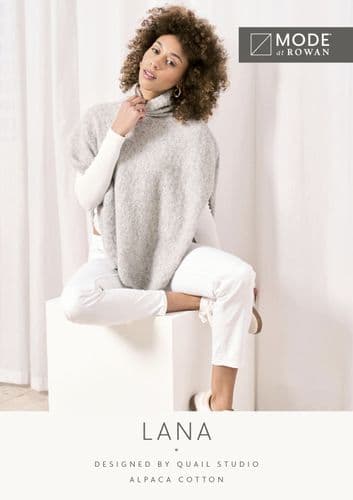 Rowan Mode Lana Poncho Knitting Booklet in Alpaca Cotton (MIP3)