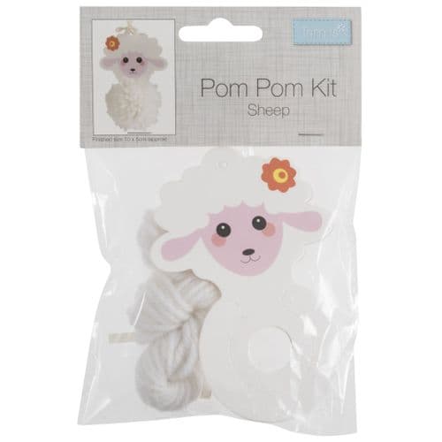 Sheep Pom Pom Kit