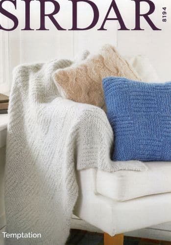 Sirdar Accessories Knitting Pattern in Temptation (8194)