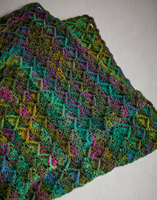 Sirdar Blanket Crochet Pattern in Jewelspun Aran - 10724