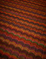 Sirdar Blanket Knitting Pattern in Jewelspun Aran - 10723