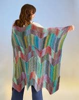 Sirdar Blanket Knitting Pattern in Jewelspun Chunky - 10708