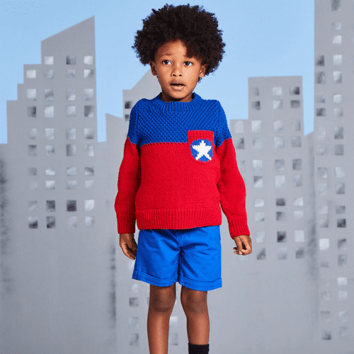 Sirdar Captain Five Star Sweater Knitting Pattern in Snuggly Replay DK - 2621 PDF DOWNLOAD