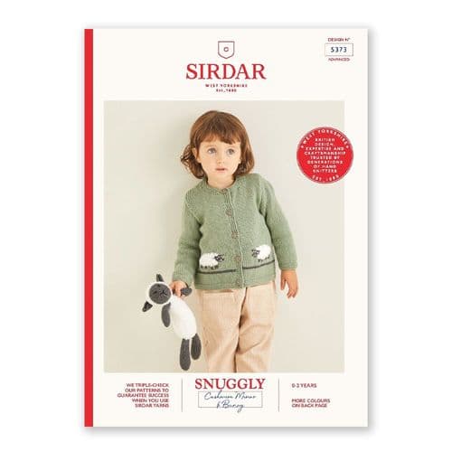 Sirdar Cardigan & Toy Knitting Pattern in Snuggly Cashmere Merino (5373)
