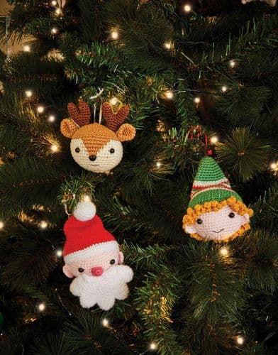 Sirdar Christmas Baubles Happy Cotton Crochet Book 24 - PDF DOWNLOAD