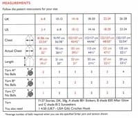 Sirdar Glamp Vest Crochet Pattern in Stories DK (10526)