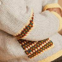 Sirdar Hippy Hooded Cardi Knitting Pattern in Snuggly 4Ply (5513)