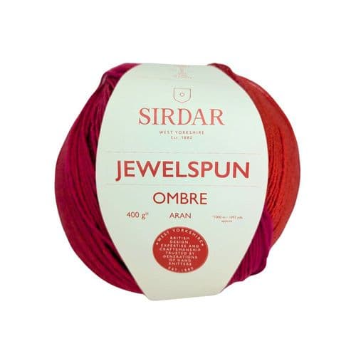 Sirdar Jewelspun Ombre Aran - 400g - 6 Shades