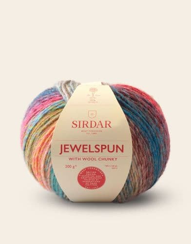 Sirdar Jewelspun With Wool Chunky- 200g - All Shades