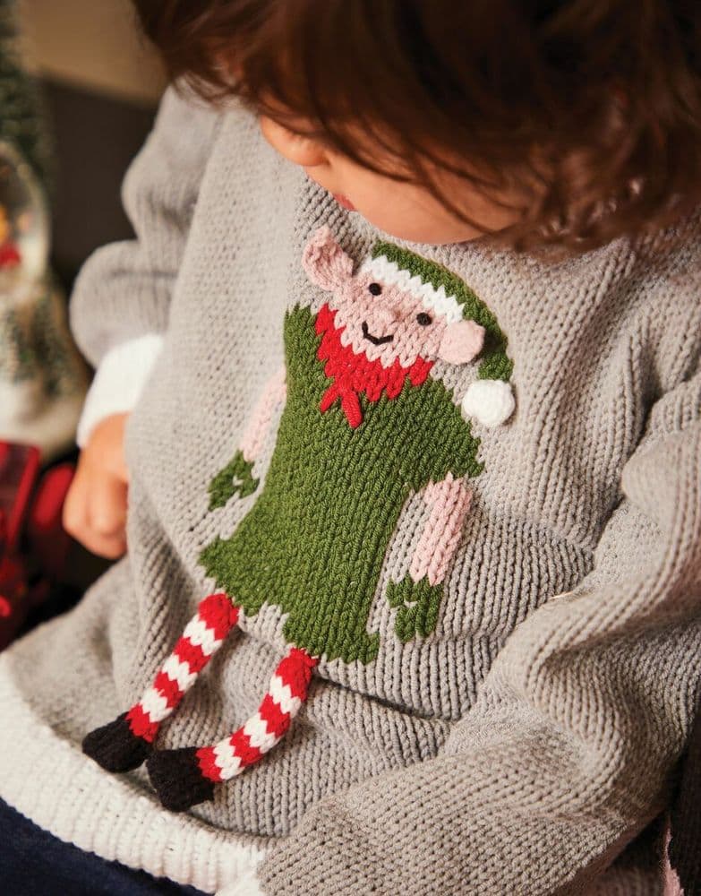 Knitting Pattern Next Christmas Jumpers Kids Sweater Next Baby
