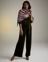 Sirdar Ladies Shawl Crochet Pattern in Jewelspun Aran - 10722