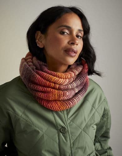 Sirdar Ladies Snood Knitting Pattern in Jewelspun Aran - 10729 PDF DOWNLOAD