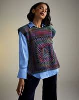 Sirdar Ladies Tabard Crochet Pattern in Jewelspun Aran - 10728