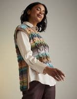Sirdar Ladies Tabard Knitting Pattern in Jewelspun Aran - 10717