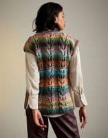 Sirdar Ladies Tabard Knitting Pattern in Jewelspun Aran - 10717