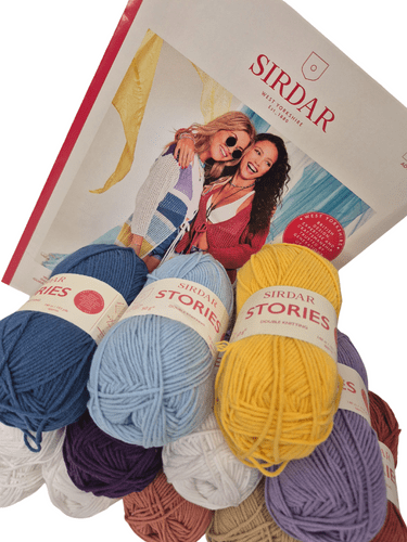 Sirdar Stories DK Long Cardigan Kit