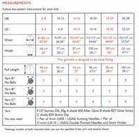 Sirdar Stripe Dress Knitting Pattern in Stories DK (10544)