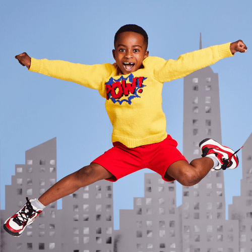 Sirdar Super Power Sweater Knitting Pattern in Snuggly Replay DK (2618)