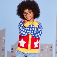 Sirdar Super Star Cardi Knitting Pattern in Snuggly Replay DK (2617)