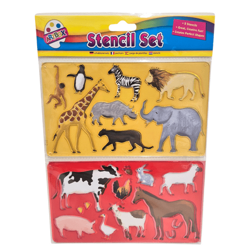Stencil Set Animals
