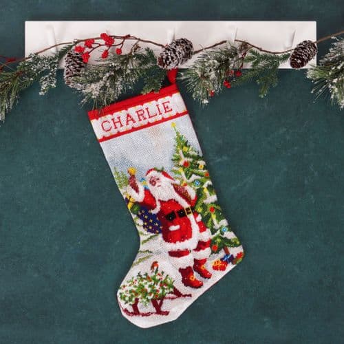 Tapestry Kit - Father Christmas Stocking