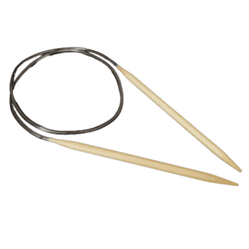 The Wool Factory Bamboo Circular Knitting Needles - 2.00mm to 12.0mm (80cm)