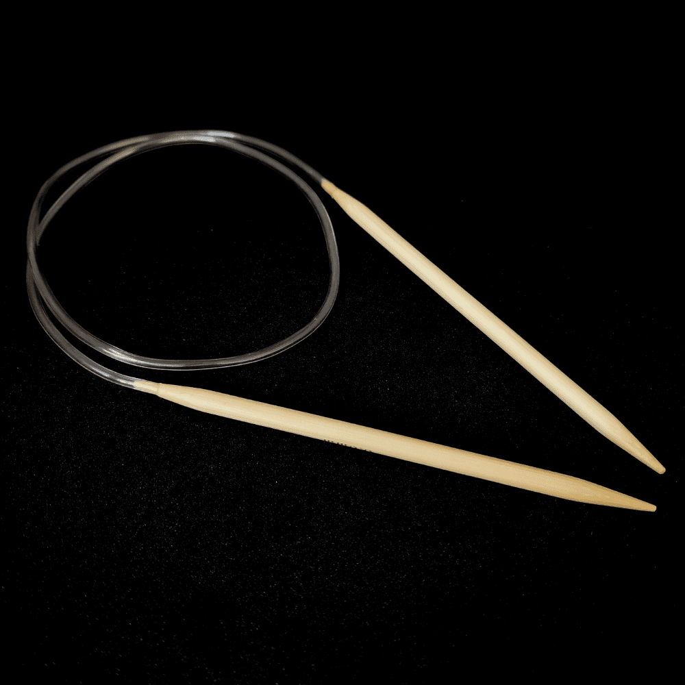 The Wool Factory Bamboo Circular Knitting Needles 2 00mm to 12 0mm 80cm