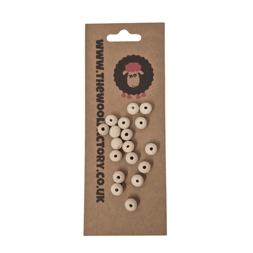 The Wool Factory Macrame Beads (3 Sizes Available)