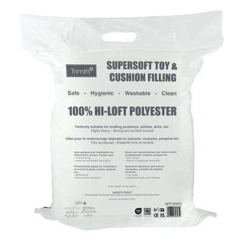 Trimits Toy Filling/Stuffing - 500g Bag